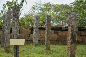 Ruins of Girihandu Seya, Thiriyai, Trincomalee, Sri Lanka.