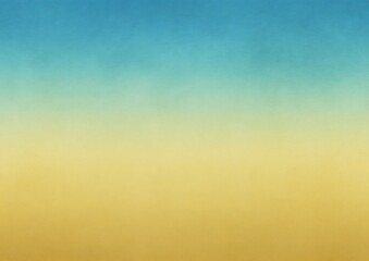 Tranquil gradient of blue and yellow