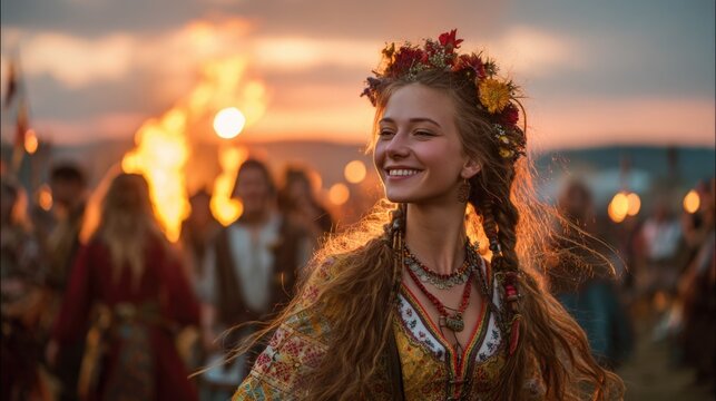 Ivan Kupala holiday: slavic tradition, cultural ritual, ancient festivity, seasonal event, traditional observance, folk custom, regional celebration, symbolic practice, community festivity