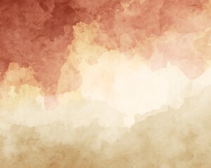 Abstract watercolor texture in earthy tones