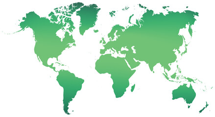 vector illustration of mosaic texture green colored map