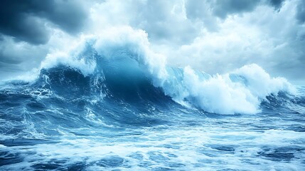 A high-angle view of an intricate city skyline at night, illuminated by cool-toned lights