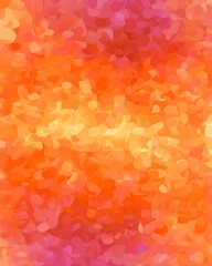 Abstract blend of warm colors