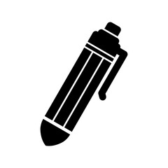 Signature pen icon with simple and modern design