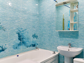 interior design. interior photography of an apartment for rent. One-room apartment with a simple...