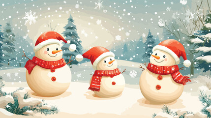 Vibrant New Year 2023 Greeting Card with Festive Design Elements