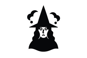 Fototapeta premium witch smoke vector icon