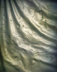 Abstract monochrome crinkled material background texture