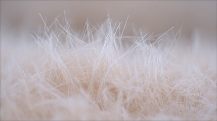 Delicate texture abstract dreamy soft hairs