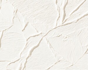 White textured plaster with linear patterns