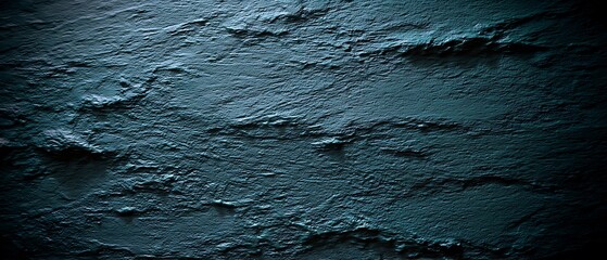 Abstract blue texture with deep shadows