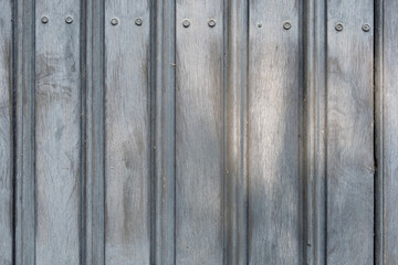 Detail einer alten Holztür