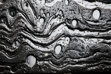 spilled oil background texture