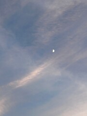 Moon in the sky