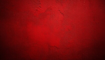 red grunge cement wall textured background