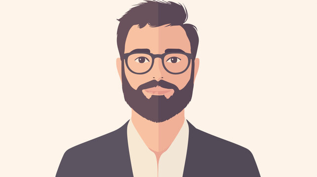 Professional Human Resources Design Flat Vector Illustration