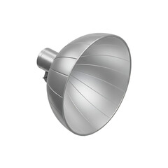 Isometric studio silver lighting reflector