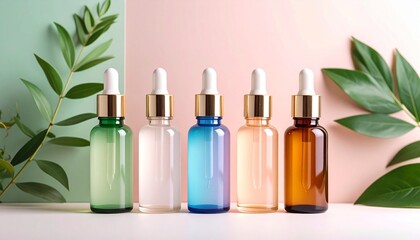 pink perfume bottle
