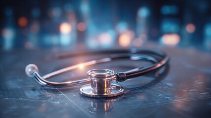 Healthcare Stethoscope Technology Digital Science Medicine Future