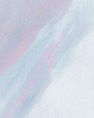 Delicate pastel brushstrokes on canvas texture