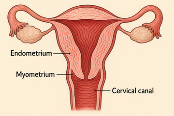 Uterus Diagram Illustration