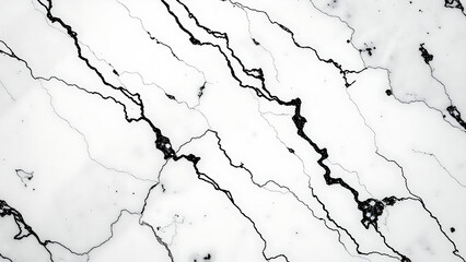 Obraz premium Marble Wallpaper Marble texture, public domain, Carrara white with galaxy-like veins, perfect for luxury technology --ar 16:9 --seed 888