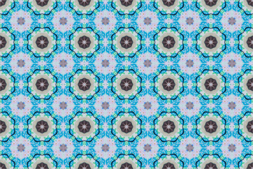 Seamless Design Graphic Tile Shape Cloth Art Fashion Endless Texture Textile Template Background Visual Geometric Digital Perspective Wallpaper Decoration Luxury Interior Symmetric Fabric Pattern.