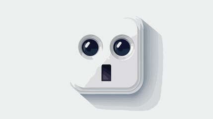 Naklejka premium Socket Flat Vector Illustration Usage for Professional Purpose