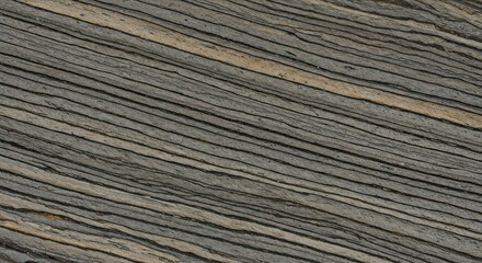 Striated Natural Stone Surface: A textured close-up of parallel lines in earth tones, capturing