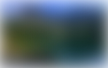 A Gradient Landscape of Tranquil Serenity the Blending of Blues and Greens Evokes a Sense of Calm Mystery A Peaceful Vista Where Earth and Sky Meet in Harmony of Gradient Hues.