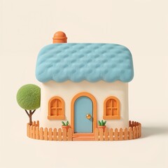 "Whimsical Haven: The Playful Toy House"
