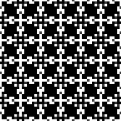 Abstract texture for fabric print, card, table cloth, furniture, banner, cover, invitation, decoration,weaving, plaid,wrapping,knitting. Repeating pattern.Black and white color.