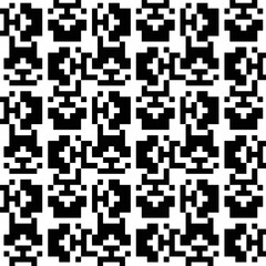 Abstract texture for fabric print, card, table cloth, furniture, banner, cover, invitation, decoration,weaving, plaid,wrapping,knitting. Repeating pattern.Black and white color.