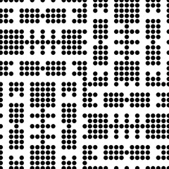 Abstract texture for fabric print, card, table cloth, furniture, banner, cover, invitation, decoration,weaving, plaid,wrapping,knitting. Repeating pattern.Black and white color.