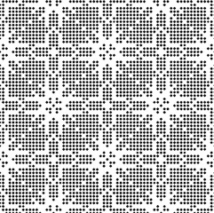 Abstract texture for fabric print, card, table cloth, furniture, banner, cover, invitation, decoration,weaving, plaid,wrapping,knitting. Repeating pattern.Black and white color.