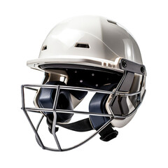Fototapeta premium Cricket Helmet: Protective Gear for Batsmen