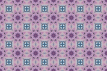 Seamless Template Background Art Endless Visual Cloth Design Decoration Tile Shape Graphic Digital Texture Wallpaper Luxury Perspective Fashion Symmetric Textile Geometric Fabric Interior Pattern.