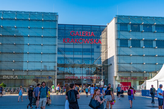 Galeria Krakowska Shopping Mall in Krakow, Poland
