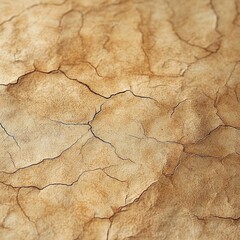 Fototapeta premium dry cracked earth surface showing drought effects and soil dehydration