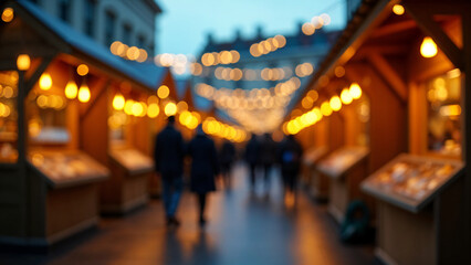 Abstract background of People across the crosswalk at night. Perfect background image of blurred night street with unrecognizable people and cars in night