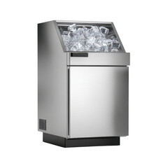Stylish Stainless Steel Ice Maker for Home or Business