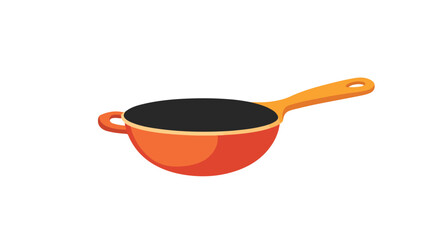 Modern Soup Ladle Flat Vector Icon Design on White Background