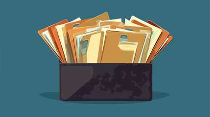 Professional Transfer Data File Vector Illustration