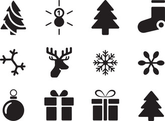 Christmas and Winter Holiday Icons