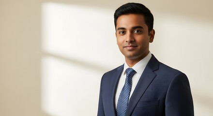 Professional headshot of a man in a suit and tie