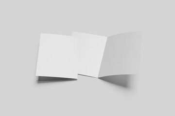 Bi-Fold Brochure Mockup