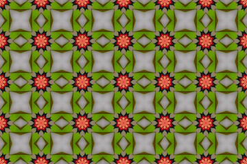 Seamless Symmetric Template Shape Digital Wallpaper Visual Art Cloth Fashion Endless Luxury Graphic Background Texture Interior Geometric Tile Textile Decoration Fabric Perspective Design Pattern.