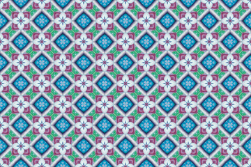 Seamless Symmetric Template Shape Digital Wallpaper Visual Art Cloth Fashion Endless Luxury Graphic Background Texture Interior Geometric Tile Textile Decoration Fabric Perspective Design Pattern.