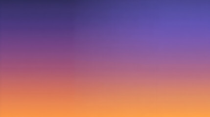 Vibrant gradient transitioning from deep purple to warm orange, creating a serene background atmosphere