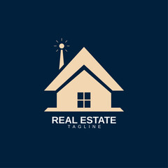 Abstract Building Logo Design for Real Estate and Construction Companies, Professional Logo Template for Engineering Brands
